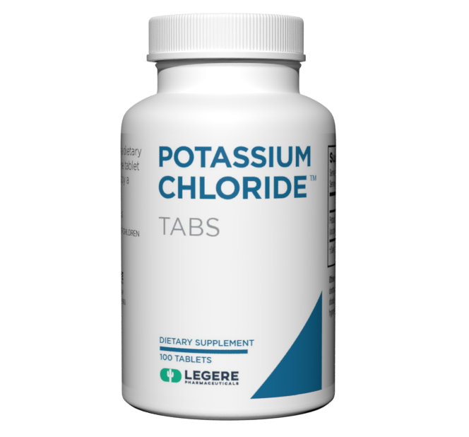 Potassium Chloride Bottle