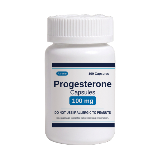 Progesterone 100mg Capsules